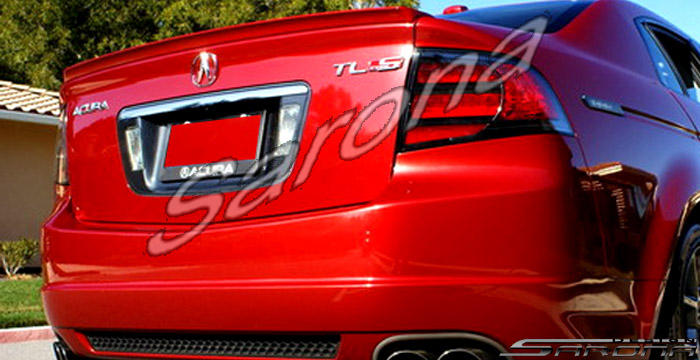 Custom Acura TL Trunk Wing  Sedan (2004 - 2008) - $299.00 (Manufacturer Sarona, Part #AC-045-TW)
